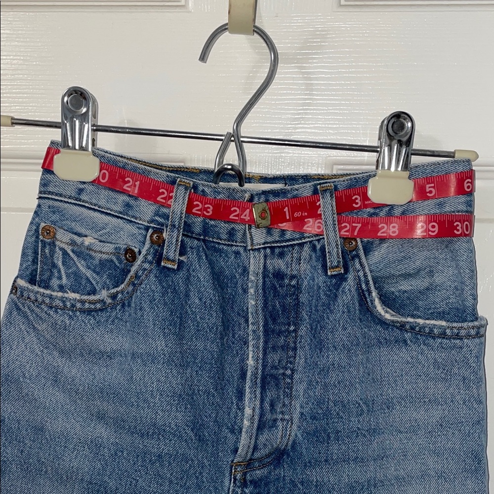 AGOLDE Riley High Rise Straight Cropped Jeans - Picture 3 of 9